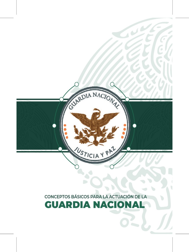 Conceptos Basicos para La Actuacion de La Guardia Nacional | PDF