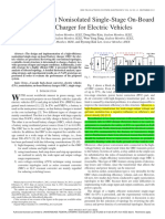 A High-Efficient Nonisolated Single-Stage On-Board Battery Charger For Electric Vehicles 2013