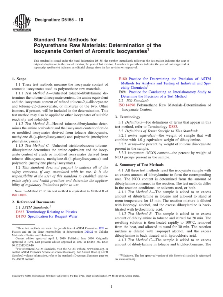 Astm D5155-10 | PDF | Ph | Titration