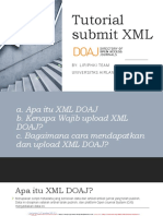 Tutorial Submit XML DOAJ
