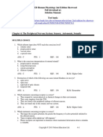 CDN ED Human Physiology 2nd Edition Sherwood Test Bank 1