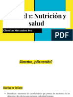Unidad 1 - Nutrición y Salud