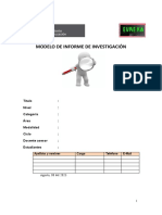 Modelo de Informe Del Proyecto Eureka 2023