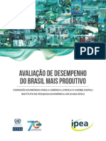 CEPAL, IPEA - Avaliação de desempenho do Brasil mais produtivo