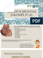 Abortus Spontan Inkomplit