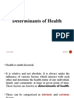 Determinants of Health