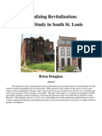 Visualizing Revitalization: A Case Study in South St. Louis 