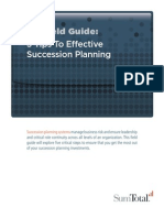 HR Field Guide:: 5 Tips To Effective Succession Planning