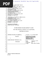 Mark Ridley-Thomas August 7, 2023, Sentencing Memo, Filed by DARALYN J. DURIE and The Rest of The Morrison Foerster Team