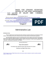 Cengage Advantage Books Essentials of The Legal Environment 4th Edition Miller Solutions Manual 1
