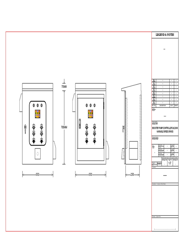 Booster Pump Controller Diagram | PDF | Electrical Equipment ...