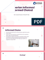 Materi - 12 Pemberian Informasi Informed Choice