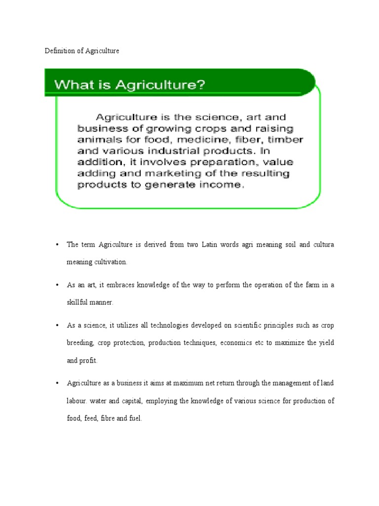 Definition of Agriculture_9f6aefdc4b5e8fcff9cd0abfdfa954f5 PDF