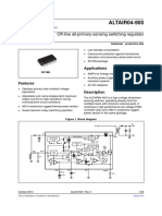 Off-Line All-Primary-Sensing Switching Regulator