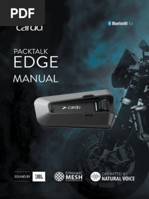 Packtalk Edge Manual | PDF