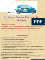 Hydrogen storage materials
