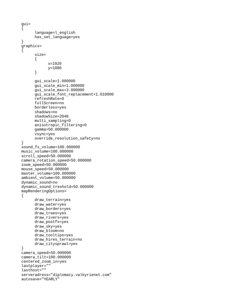 Settings | PDF