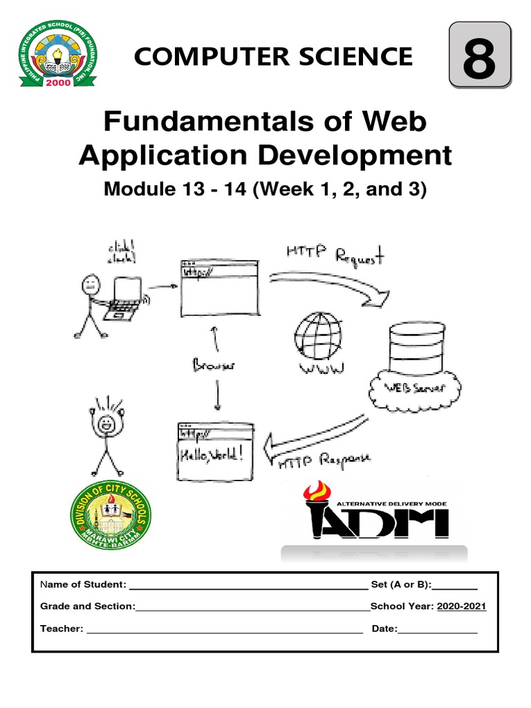 COMPUTER 8 MODULE 13 and 14 | PDF | Html | Html Element