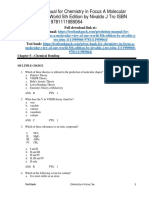 Chemistry in Focus A Molecular View of Our World 5th Edition Tro Test Bank 1