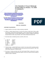 Chemistry in Focus A Molecular View of Our World 6th Edition Tro Solutions Manual 1