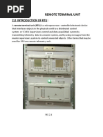 Remote Terminal Unit: 2.0 Introduction of Rtu