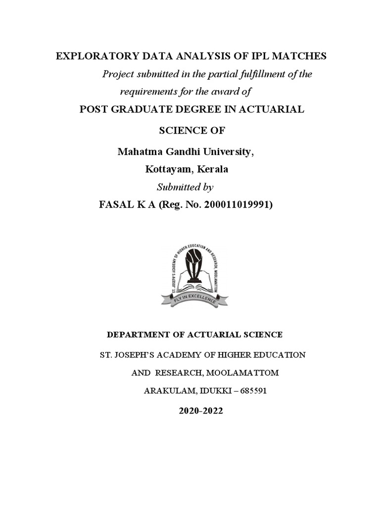 Eda of Ipl | PDF | Business | Computers