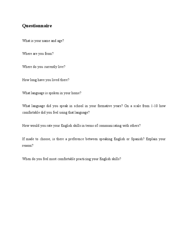 Data collection instruments pdf