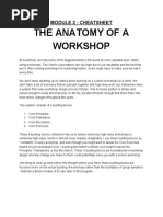 The Anatomy of A Workshop