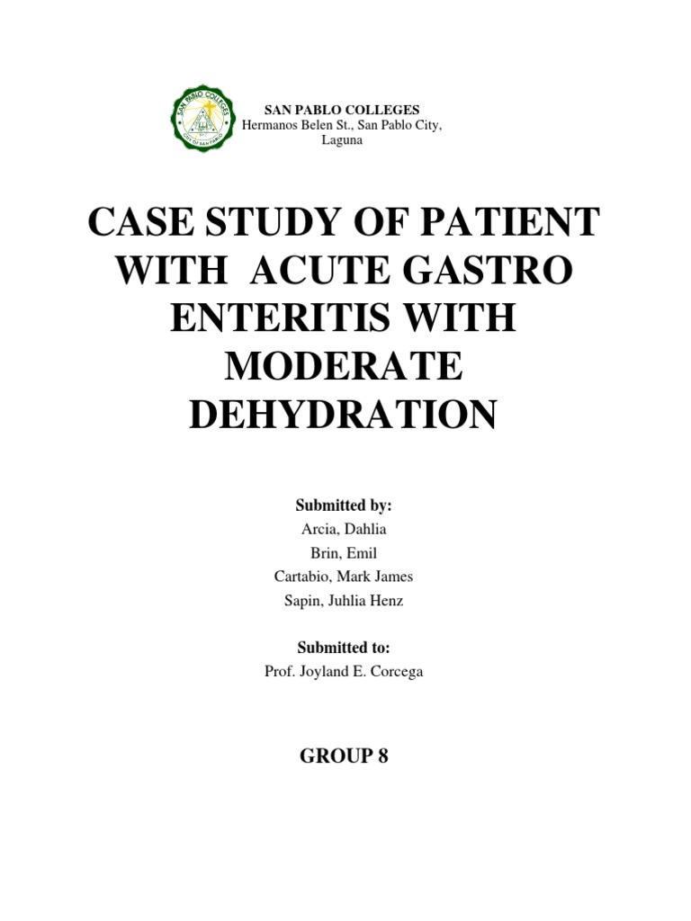 CaseStudyAcute Gastroenteritis PDF