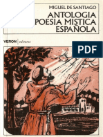 De Santiago, Miguel - Antologia de La Poesia Mistica Española - OCR