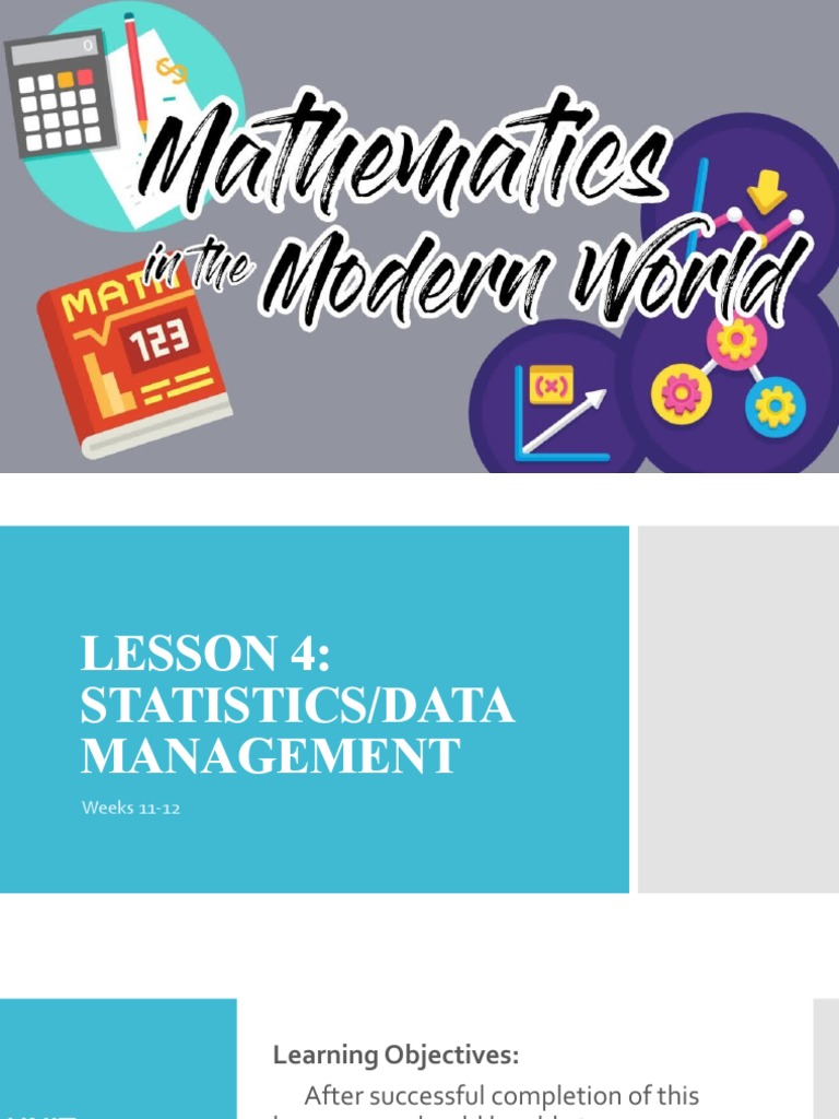 MMW PPT Weeks 11 12 | PDF