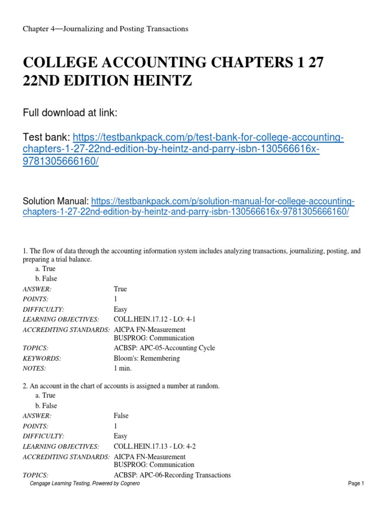 Journalizing and Posting Transactions | PDF | Debits And Credits | Money