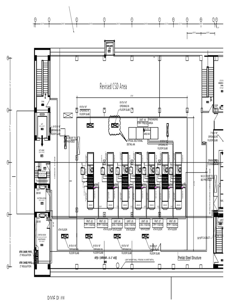 AHU and CSSD Layout Plans | PDF | Tools | Manufactured Goods