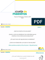 Eje 3 Trayecto de Fortalecimiento Pedagogico DET