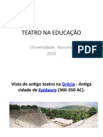 Didaáctica de Educação e Expressão Dramatica 2013