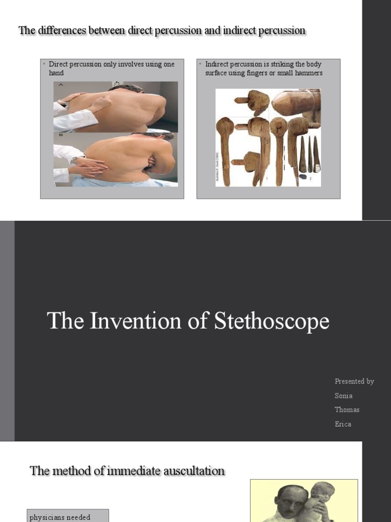 The Invention of Stethoscope PDF Clinical Medicine Acoustics
