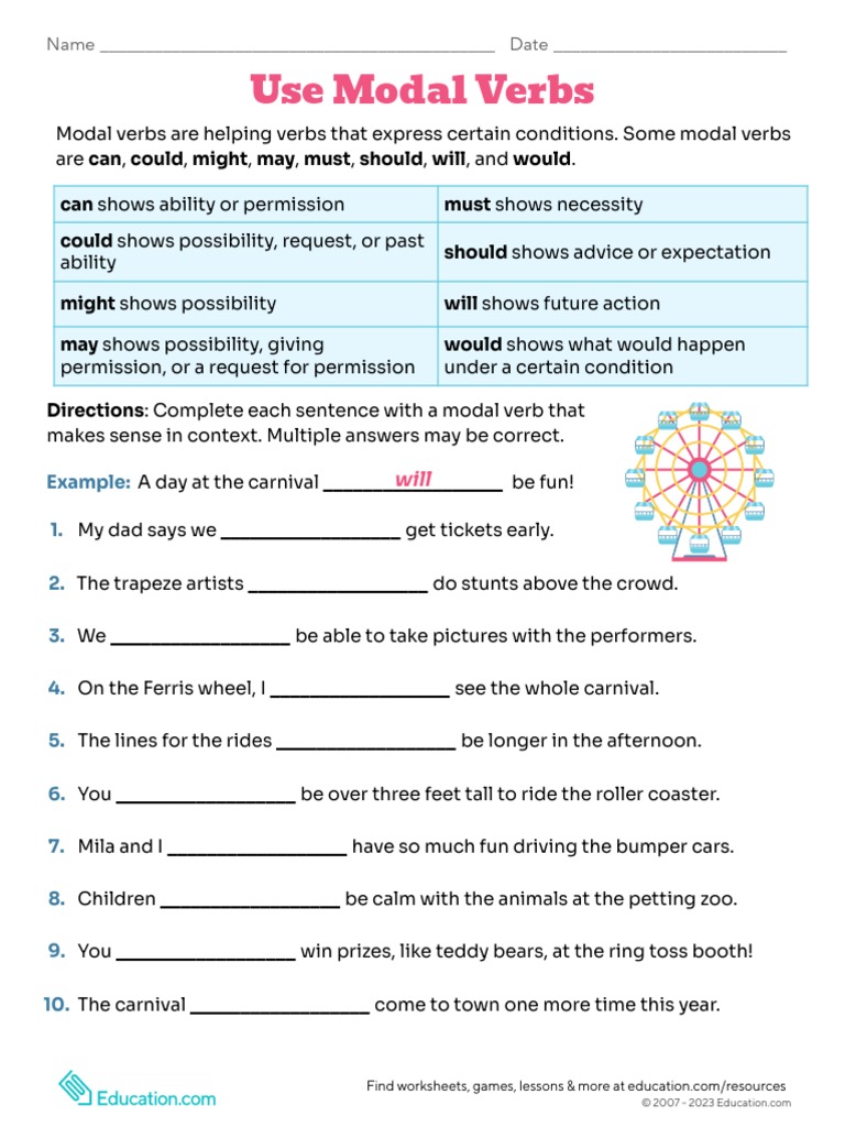 Use Modal Verbs | PDF | Language Arts & Discipline | Self-Improvement