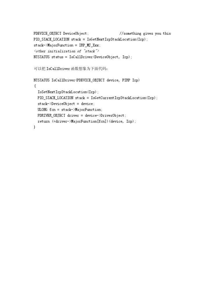Understanding IoCallDriver in Windows Drivers | PDF