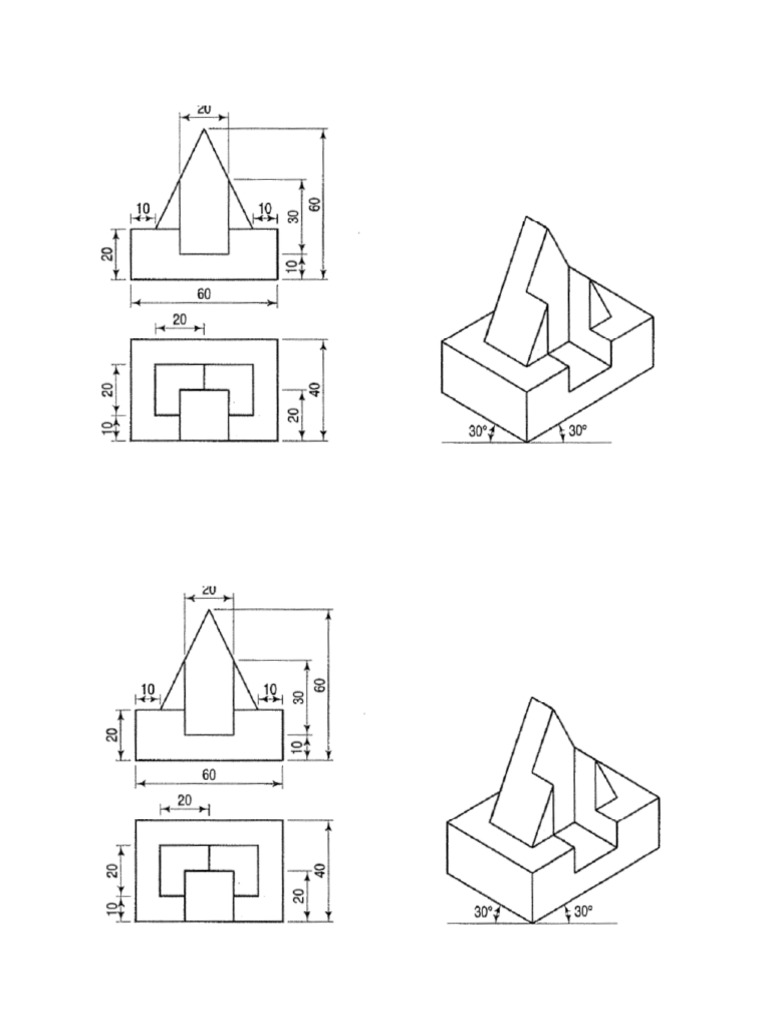 Isometric Drawing | PDF