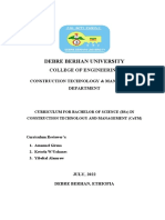 2014 Harmonized Curriculum Revised Freshman Course Content Included