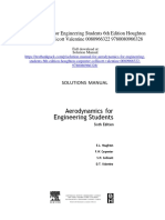Aerodynamics For Engineering Students 6th Edition Houghton Solutions Manual Download
