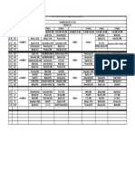 Timetable (30-6-23 To 1-7-23)