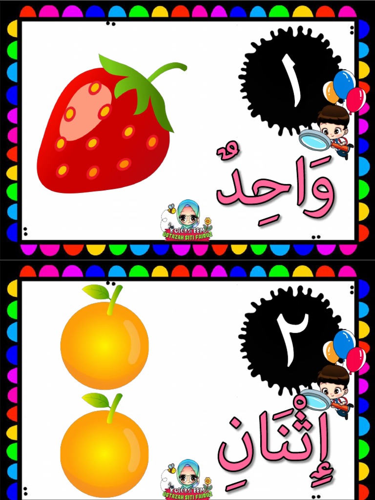 Nombor Dalam Bahasa Arab | PDF