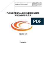 PEM-001 Plan Integral de Emergencia