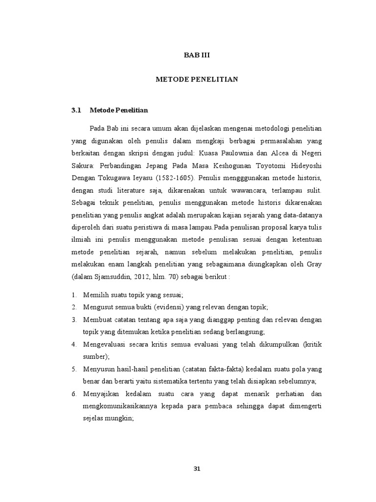 Bab Iii | PDF