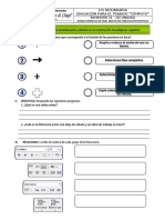 2da Ficha - 1ro Sec. Uso Multiplicación y División