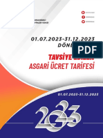 2023 Istanbul Icin Asgari Ucret Tarifesi Temmuz