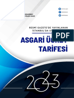 2023 Istanbul Icin Asgari Ucret Tarifesi