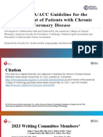 Slide Set Chronic Coronary Disease