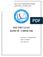 Bài tiểu luận KT-CT